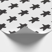 Zwart Beer omlooppapier Cadeaupapier (Hoek)