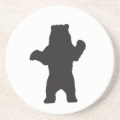 Zwart Beer Onderzetter (Voorkant)
