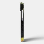 Zwart beer op een oud groeilogboek Case-Mate iPhone case (Achterkant / Links)