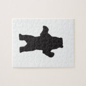 Zwart Beer puzzel (Horizontaal)