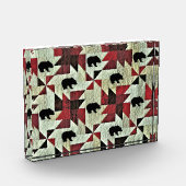 Zwart Beer Quilt Fotoblokken (Links)