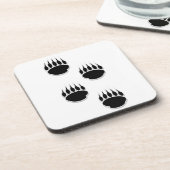 Zwart Beer schilderafdrukken Bier Onderzetter (Linkerzijde)