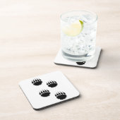 Zwart Beer schilderafdrukken Bier Onderzetter (Rechterzijde)