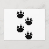 Zwart Beer schilderafdrukken Briefkaart (Voorkant)