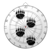 Zwart Beer schilderafdrukken Dartbord (Voorkant)