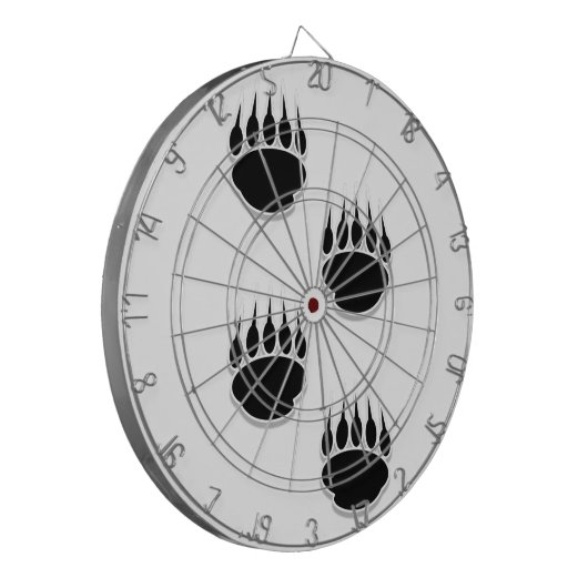 Zwart Beer schilderafdrukken Dartbord (Voorkant Links)