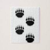 Zwart Beer schilderafdrukken Legpuzzel (Verticaal)