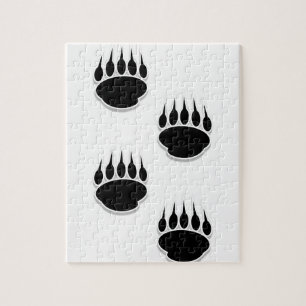 Zwart Beer schilderafdrukken Legpuzzel