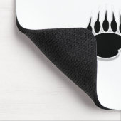 Zwart Beer schilderafdrukken Muismat (Hoek)