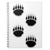 Zwart Beer schilderafdrukken Notitieboek (Voorkant)