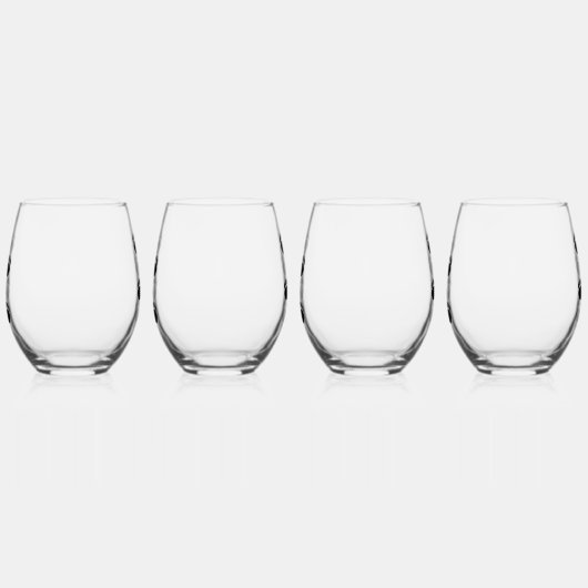 Zwart Beer schilderafdrukken Wijnglas Zonder Voet (Links)