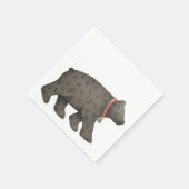 Zwart Beer Servetten (Hoek)