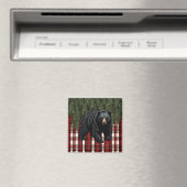 Zwart Beer Silhouette Magnet (Insitu (Vaatwasser))