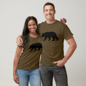 Zwart Beer Silhouette T-shirt (Unisex)
