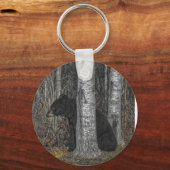 Zwart Beer Sleutelhanger (Voorkant)