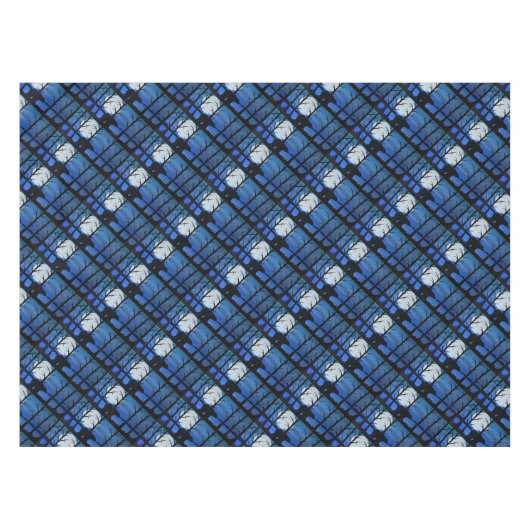 Zwart beer tafelkleed (Voorkant (Horizontaal))