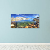 Zwart Beer Tarn - Sierra Canvas Afdruk (Insitu (Houten vloer))