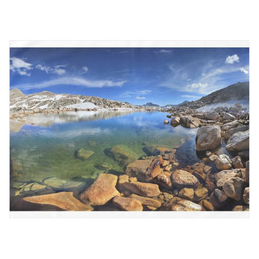Zwart Beer Tarn - Sierra Tafelkleed (Voorkant (Horizontaal))
