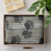 Zwart Beer Tissuepapier (Geschenk)