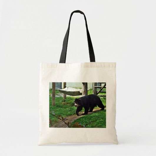 Zwart beer tote bag (Voorkant)