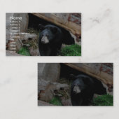 Zwart Beer Visitekaartje (Voorkant / Achterkant)