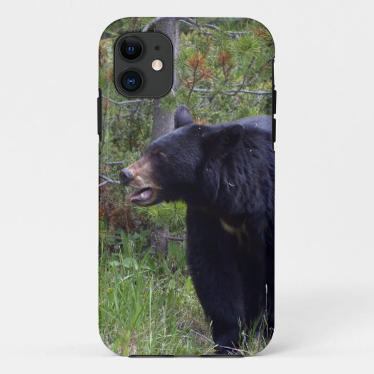 Zwart Beer Wild Animal Beer-lover Case-Mate iPhone Case (Achterkant)