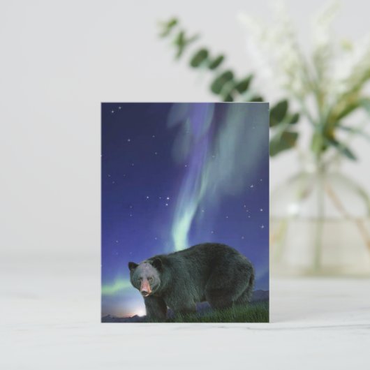 ZWART BEER Wildlife Briefkaarten (Staand voorkant)