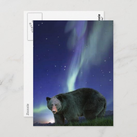 ZWART BEER Wildlife Briefkaarten (Voorkant / Achterkant)