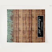 Zwart Besneeuwd Bos Sfeerachtergrond Zoete 16 Foto Wandkleed (Voorkant (horizontaal))