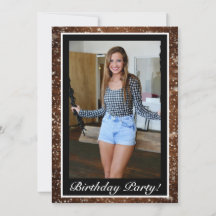 Zwart besneeuwd hout & bos dennenfoto Verjaardag