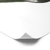 Zwart "Big Muscle" poster Dodge Charger 1967 (Hoek)