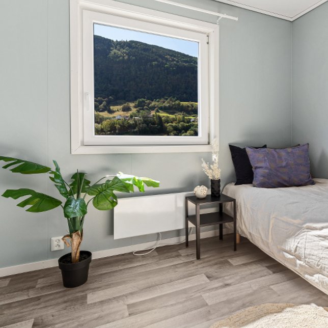 Zwart blad patroon lavendel accent kussen (Creator heeft geüpload)