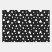 Zwart blauw, aangepast jaarpapier voor ompakken inpakpapier vel (Voorkant 2)