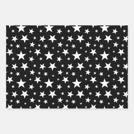 Zwart blauw, aangepast jaarpapier voor ompakken inpakpapier vel (Voorkant 2)