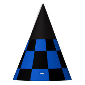 Zwart-blauw - Italiaanse football club - Inter Feesthoedjes (Links)