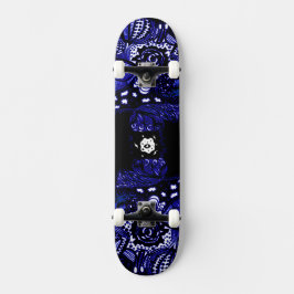 Zwart Blauw Persoonlijk Skateboard
