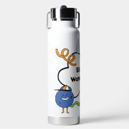 Zwart Blauw Persoonlijk Waterfles