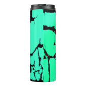 zwart blauw thermosbeker (Achterkant)