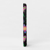 Zwart Bloemen Inspirivity Leuk Meisje Case-Mate iPhone Case (Achterkant/links)