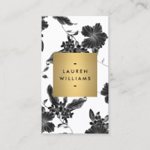  zwart bloemmotief verticaal