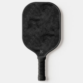 Zwart bonpatroon pickleball paddle