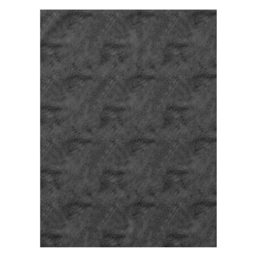 Zwart bonpatroon tafelkleed (Voorkant)