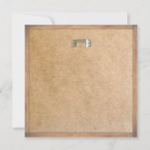 Zwart bord met letters voor elke gelegenheid op ma kaart (Achterkant)