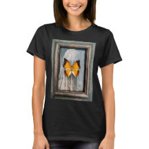 Zwart-Bordered Charaxes Butterfly T-shirt
