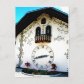 Zwart bos briefkaart (Voorkant)