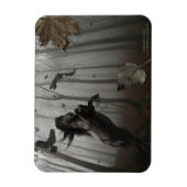 Zwart bos magneet (Verticaal)