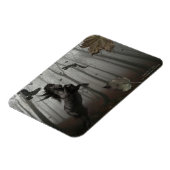 Zwart bos magneet (Linkerzijde)