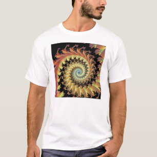 zwart bos met uil t-shirt