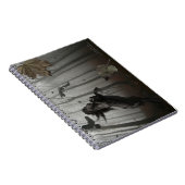 Zwart bos notitieboek (Rechterzijde)