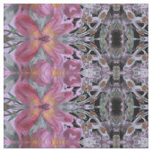 Zwart Bourgogne en Groen Stof (Close Up)